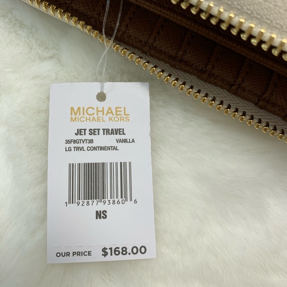 Michael Kors Jet Set Travel Continental Wristlet - Picture 8 of 8